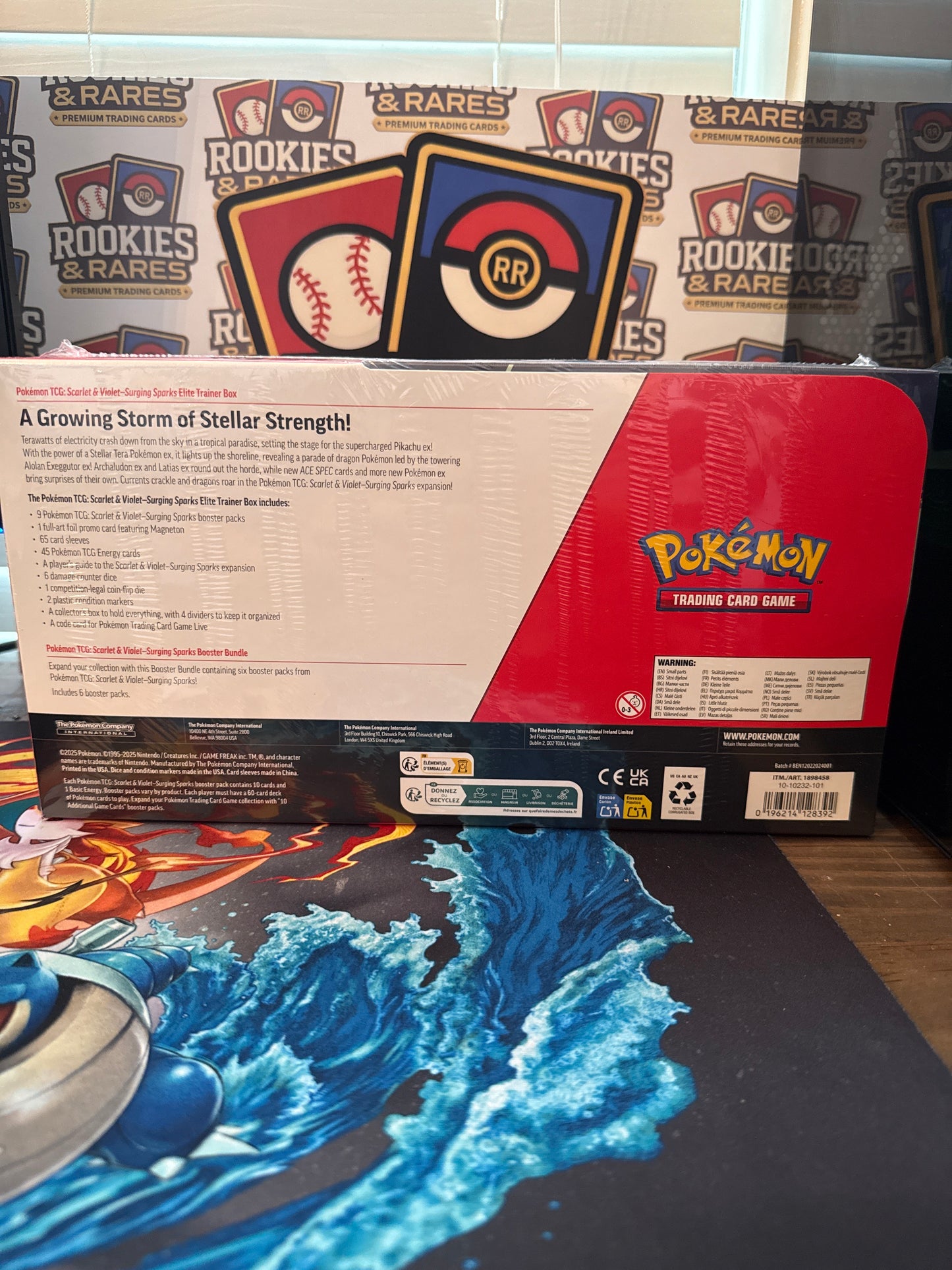 Pokemon TCG Surging Sparks ETB & Booster Bundle Costco 2 Pack NEW FACTORY SEALED
