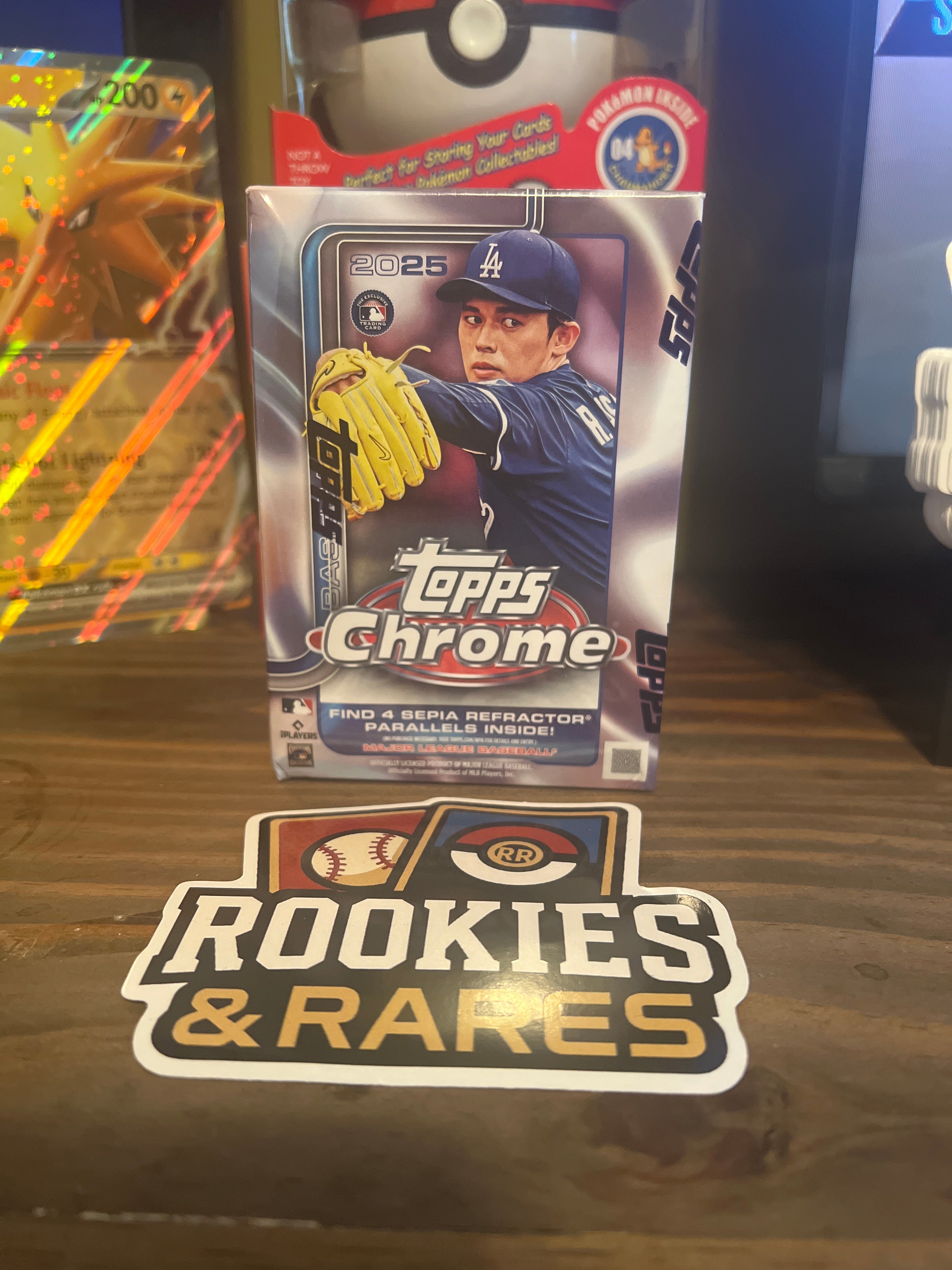 2025 Topps Chrome Baseball Blaster Box Sealed