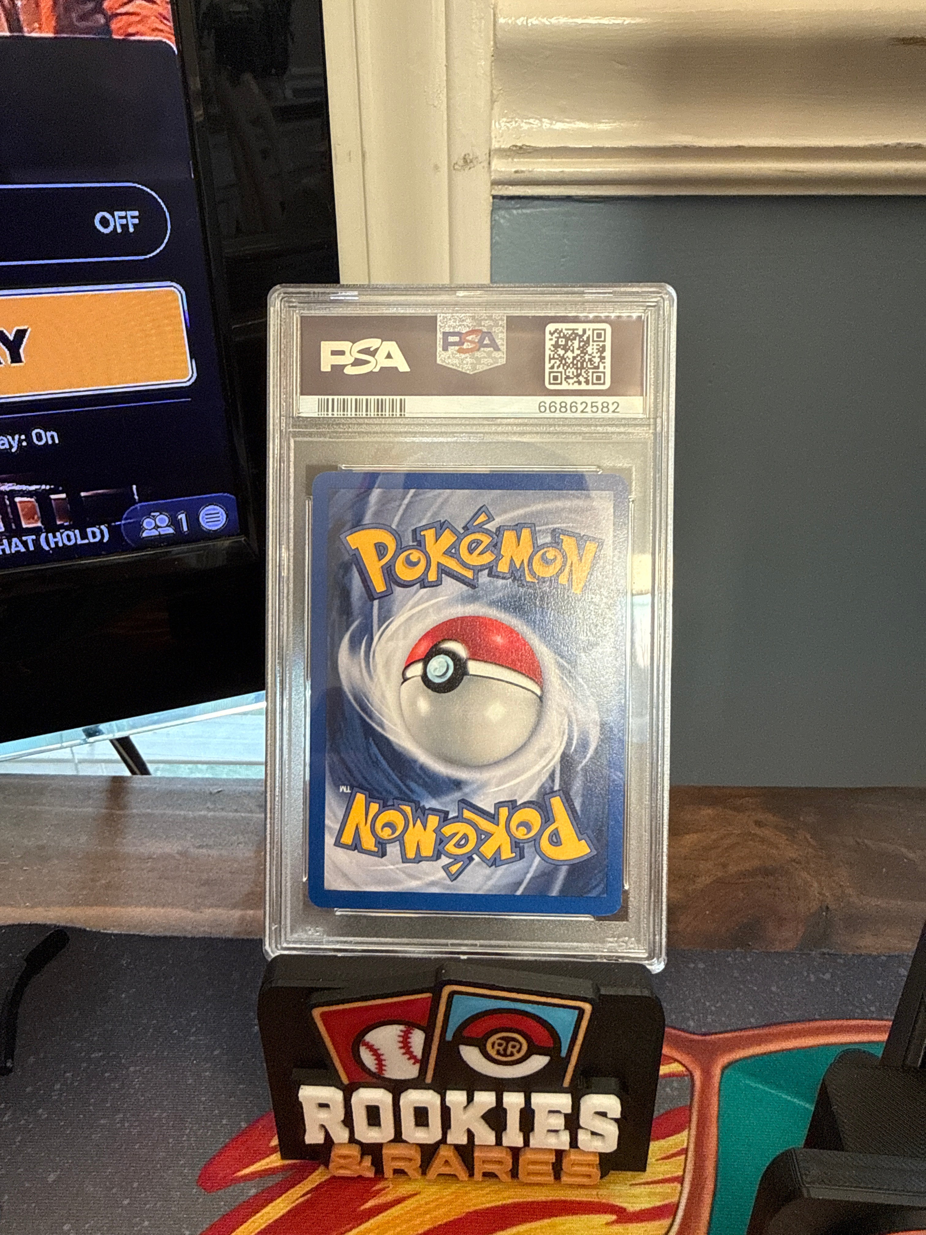 2000 Pokemon Gym Challenge Blaine’s Charizard Holo PSA 10