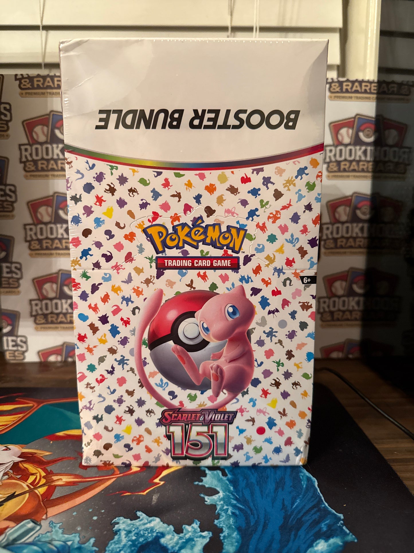 Pokemon 151 Mew Factory Sealed Booster Bundle Display Case Mint Condition