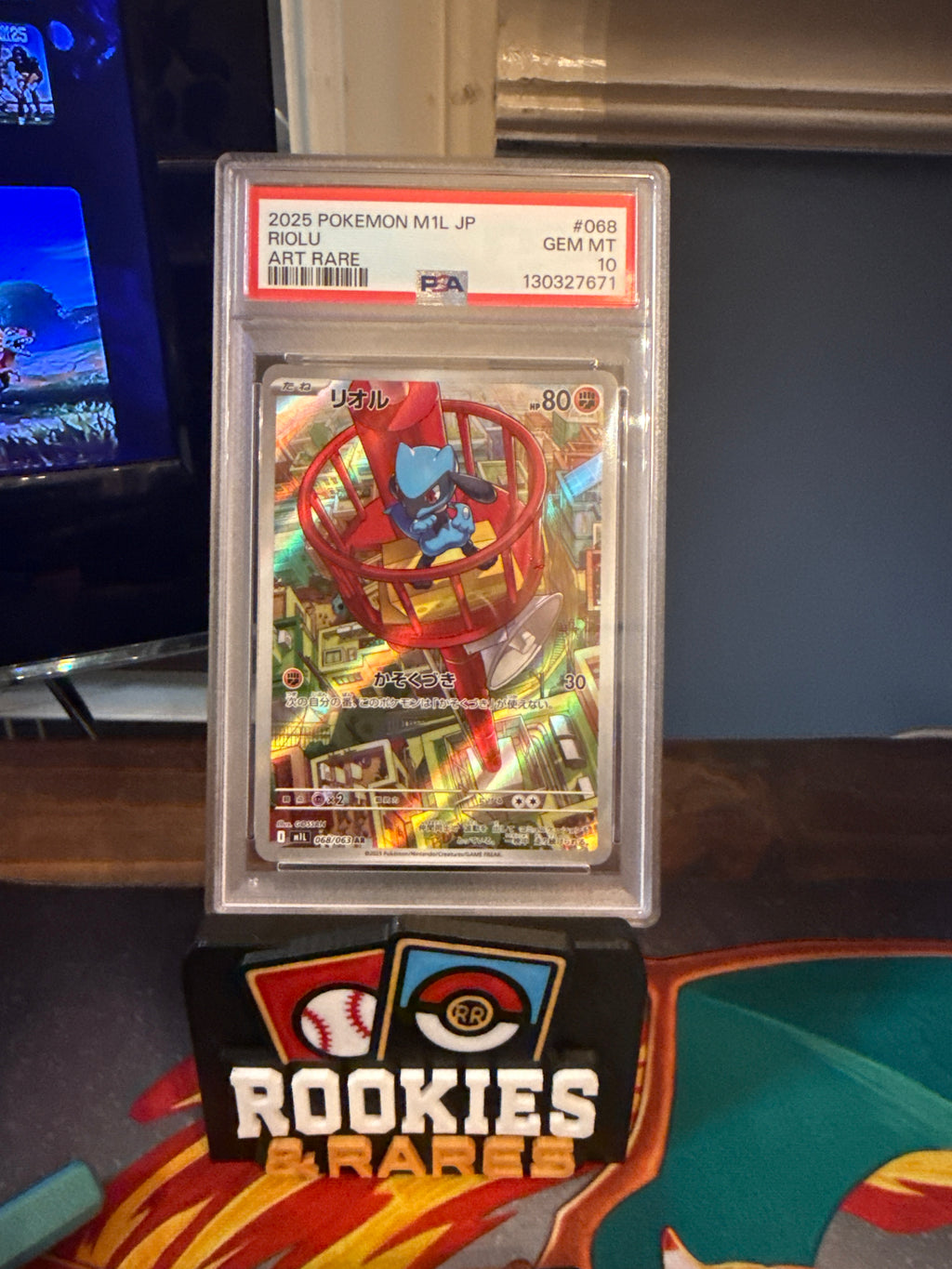 2025 Pokemon Riolu AR PSA 10