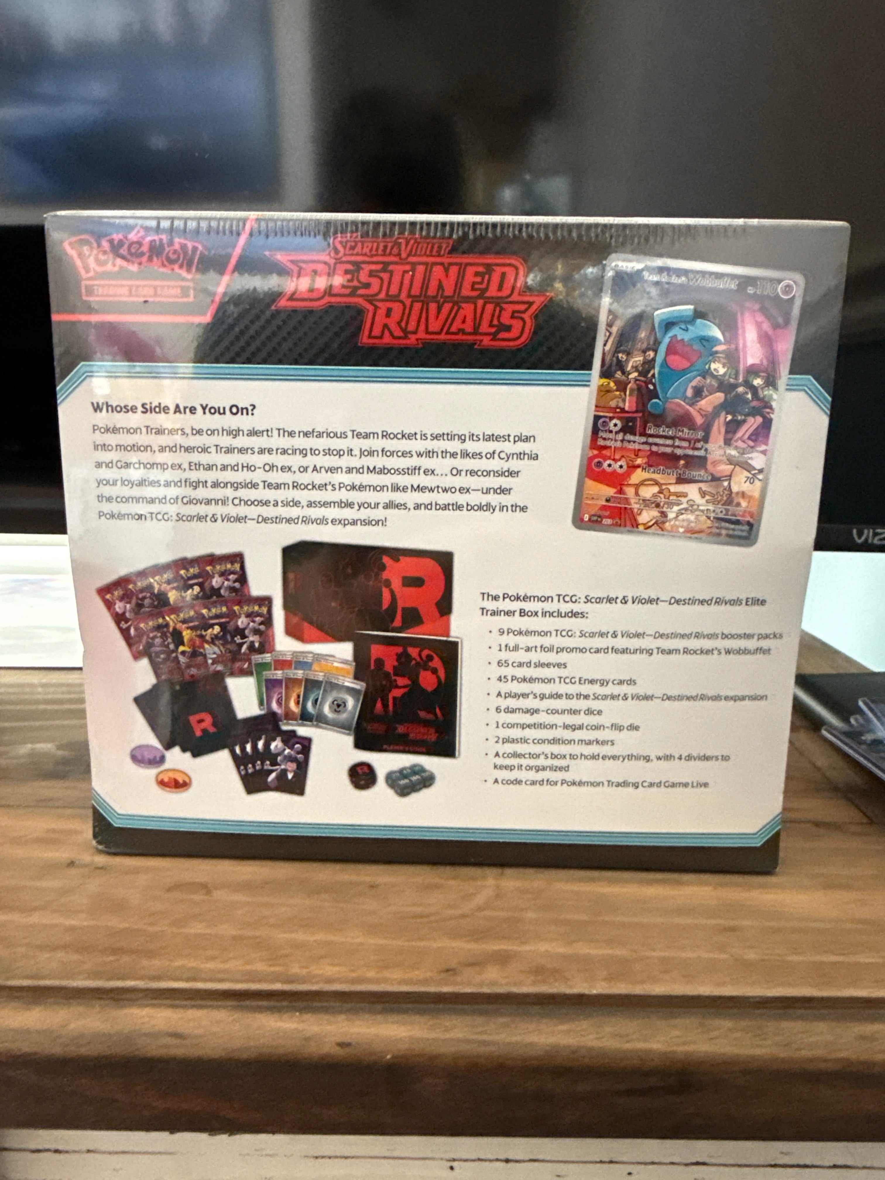 Pokemon Destined Rivals Elite Trainer Box ETB