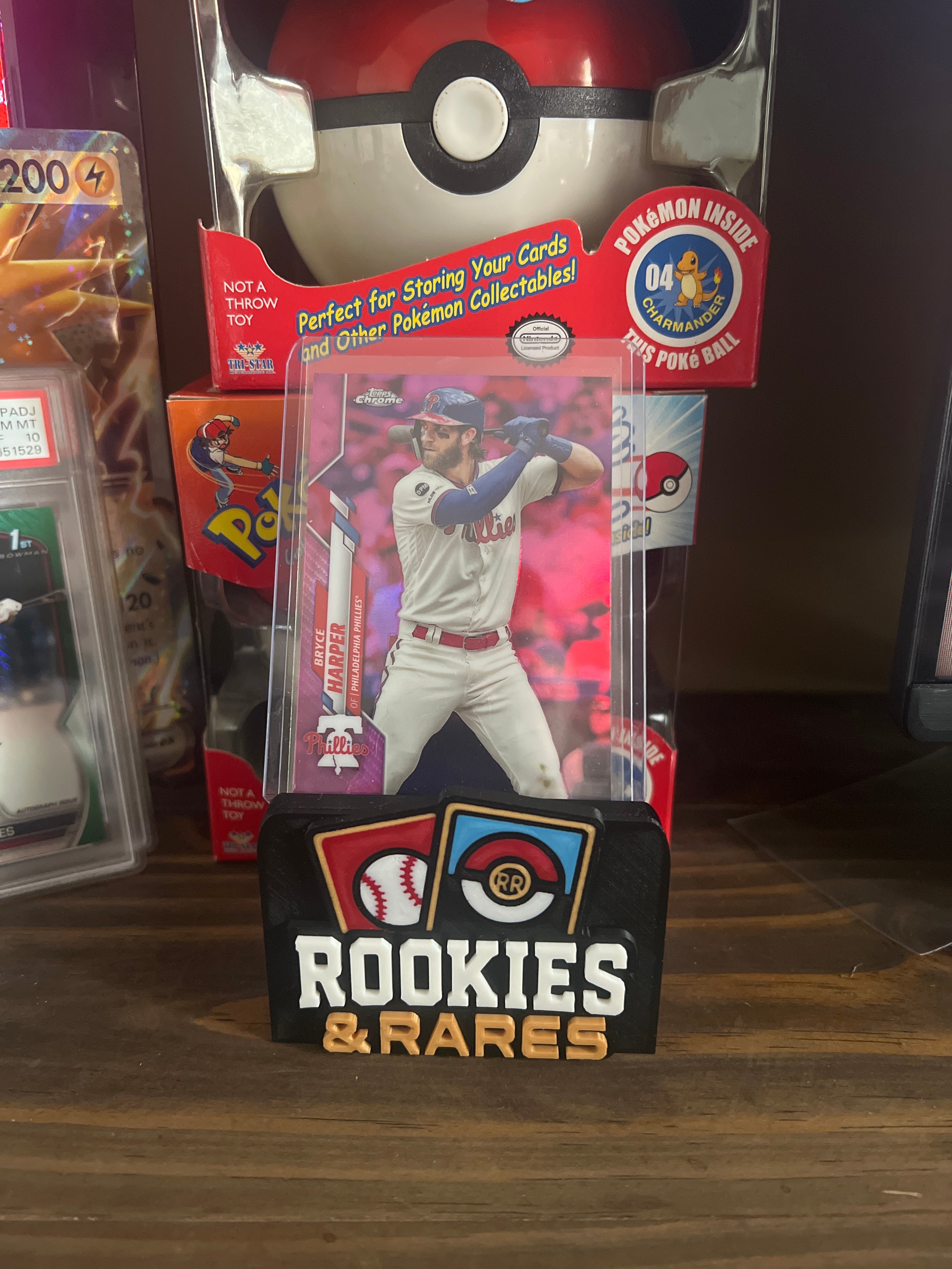 2020 Topps Chrome Bryce Harper Pink Refractor