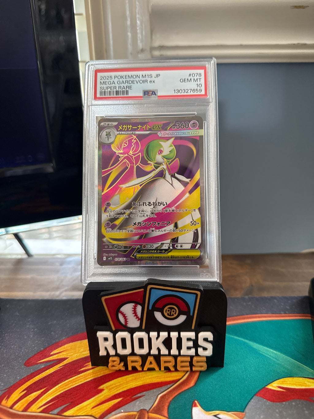 2025 Pokemon Mega Gardevoir EX SR JPN PSA 10