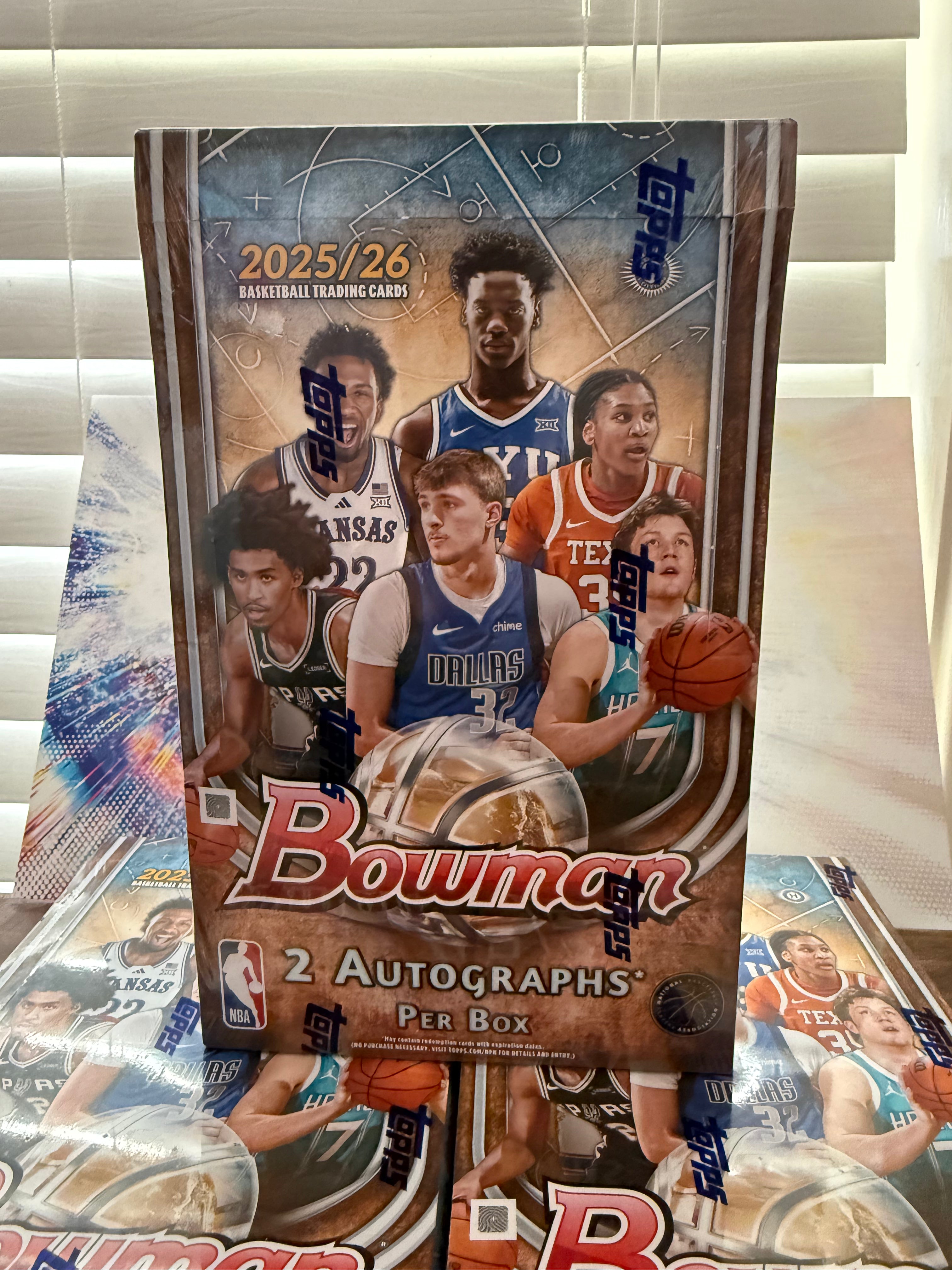 2025/26 Bowman Basketball Hobby Box